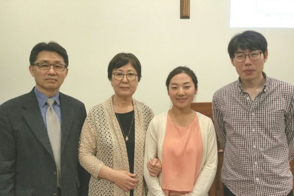 5/26/19 박은지 교우; 김태용 교우